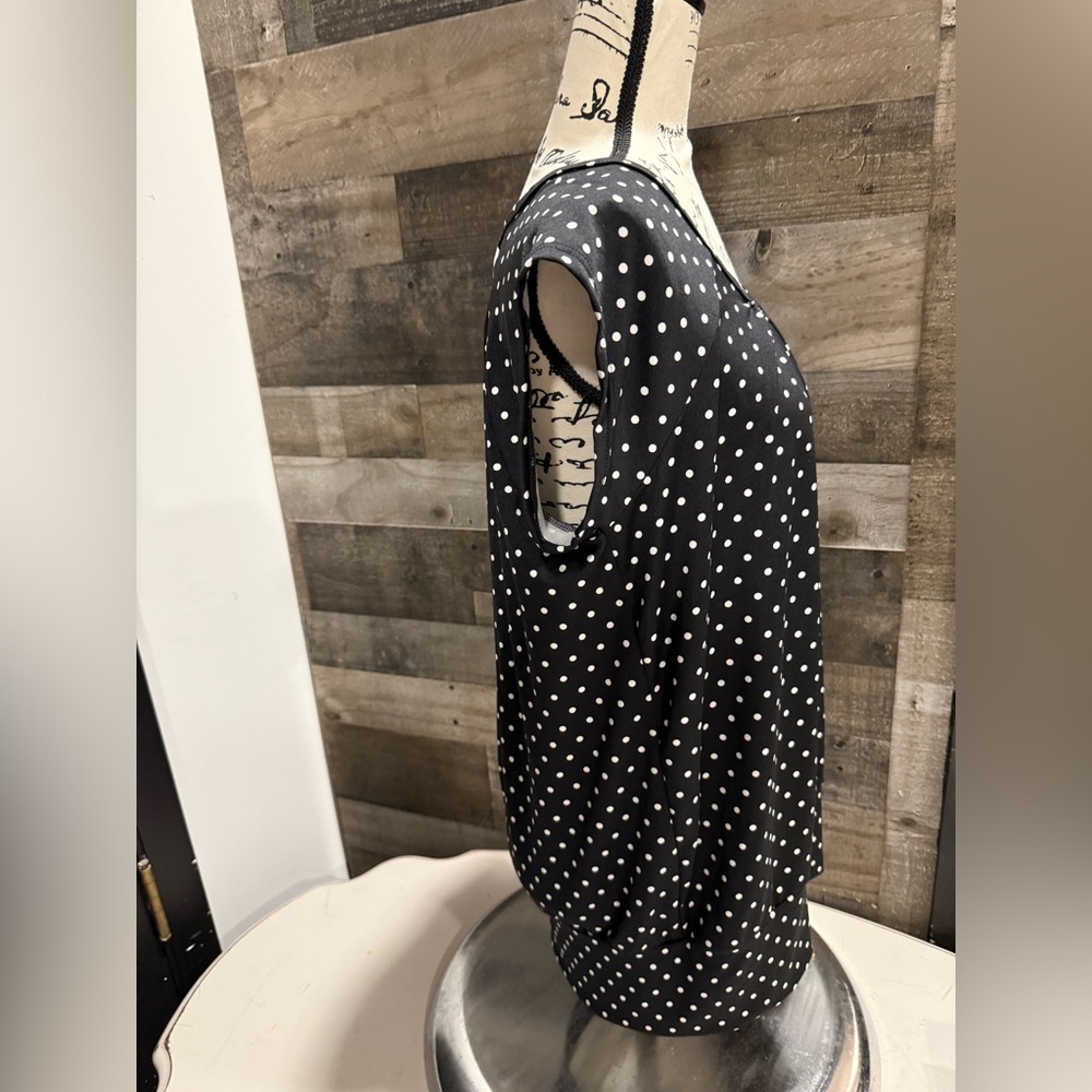 NWT Made By Johnny | Polka Dot Top - Picture 3 of 6